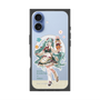 Premium Square Case with MagSafe［ Hatsune Miku × Kuppy Ramune - Hatsune Miku × Kuppy - Full-body Illustration 2 ］