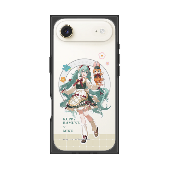 Premium Square Case with MagSafe［ Hatsune Miku × Kuppy Ramune - Hatsune Miku × Kuppy - Full-body Illustration 2 ］