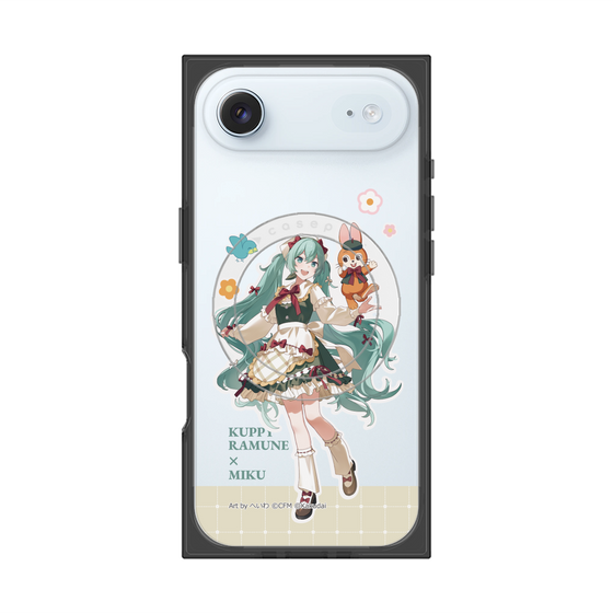 Premium Square Case with MagSafe［ Hatsune Miku × Kuppy Ramune - Hatsune Miku × Kuppy - Full-body Illustration 2 ］