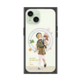 Premium Square Case with MagSafe［ Hatsune Miku × Kuppy Ramune - Kagamine Len × Kuppy - Full-body Illustration 2 ］