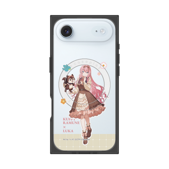 Premium Square Case with MagSafe［ Hatsune Miku × Kuppy Ramune - Megurine Luka × Ram - Full-body Illustration 2 ］