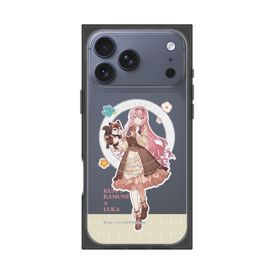 Premium Square Case with MagSafe［ Hatsune Miku × Kuppy Ramune - Megurine Luka × Ram - Full-body Illustration 2 ］