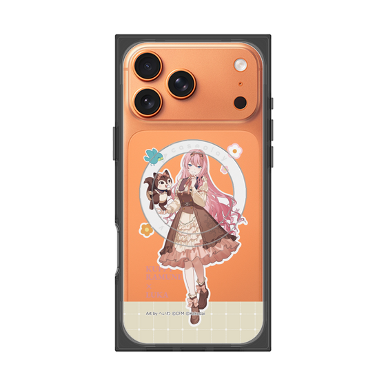 Premium Square Case with MagSafe［ Hatsune Miku × Kuppy Ramune - Megurine Luka × Ram - Full-body Illustration 2 ］