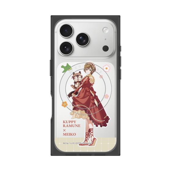 Premium Square Case with MagSafe［ Hatsune Miku × Kuppy Ramune - MEIKO × Ram - Full-body Illustration 2 ］
