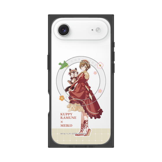 Premium Square Case with MagSafe［ Hatsune Miku × Kuppy Ramune - MEIKO × Ram - Full-body Illustration 2 ］