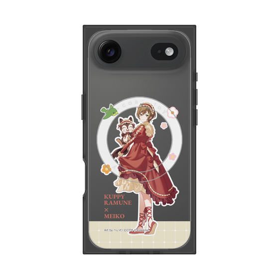 Premium Square Case with MagSafe［ Hatsune Miku × Kuppy Ramune - MEIKO × Ram - Full-body Illustration 2 ］