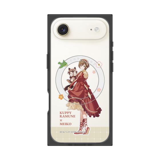 Premium Square Case with MagSafe［ Hatsune Miku × Kuppy Ramune - MEIKO × Ram - Full-body Illustration 2 ］