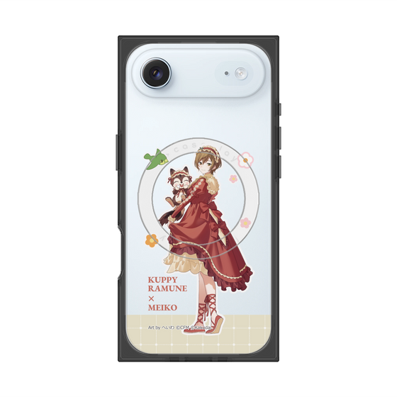 Premium Square Case with MagSafe［ Hatsune Miku × Kuppy Ramune - MEIKO × Ram - Full-body Illustration 2 ］