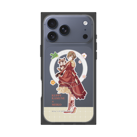 Premium Square Case with MagSafe［ Hatsune Miku × Kuppy Ramune - MEIKO × Ram - Full-body Illustration 2 ］