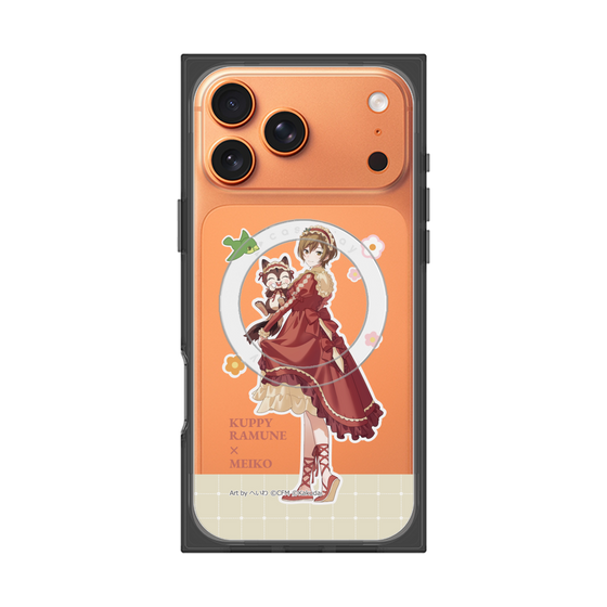 Premium Square Case with MagSafe［ Hatsune Miku × Kuppy Ramune - MEIKO × Ram - Full-body Illustration 2 ］