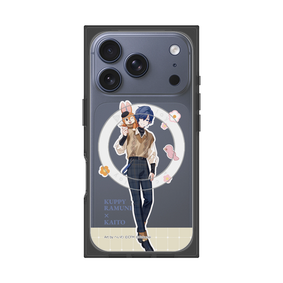 Premium Square Case with MagSafe［ Hatsune Miku × Kuppy Ramune - KAITO × Kuppy - Full-body Illustration 2 ］