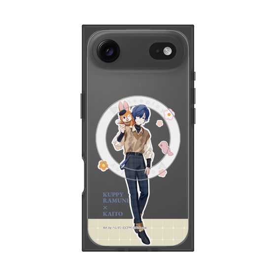 Premium Square Case with MagSafe［ Hatsune Miku × Kuppy Ramune - KAITO × Kuppy - Full-body Illustration 2 ］