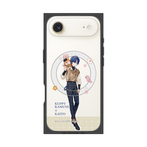 Premium Square Case with MagSafe［ Hatsune Miku × Kuppy Ramune - KAITO × Kuppy - Full-body Illustration 2 ］