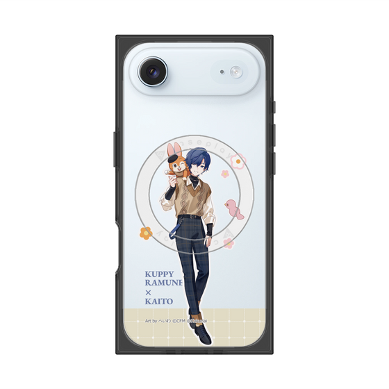 Premium Square Case with MagSafe［ Hatsune Miku × Kuppy Ramune - KAITO × Kuppy - Full-body Illustration 2 ］
