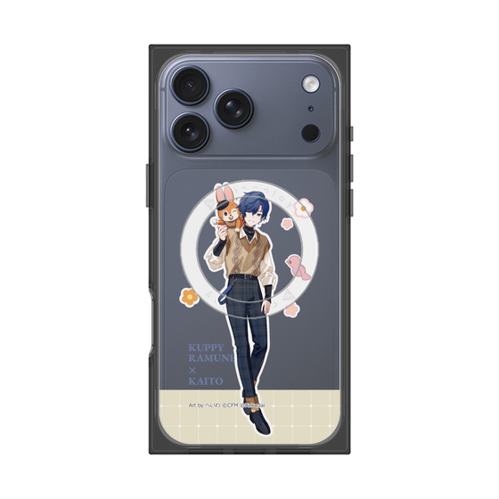 Premium Square Case with MagSafe［ Hatsune Miku × Kuppy Ramune - KAITO × Kuppy - Full-body Illustration 2 ］