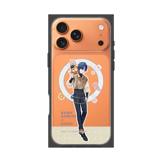 Premium Square Case with MagSafe［ Hatsune Miku × Kuppy Ramune - KAITO × Kuppy - Full-body Illustration 2 ］