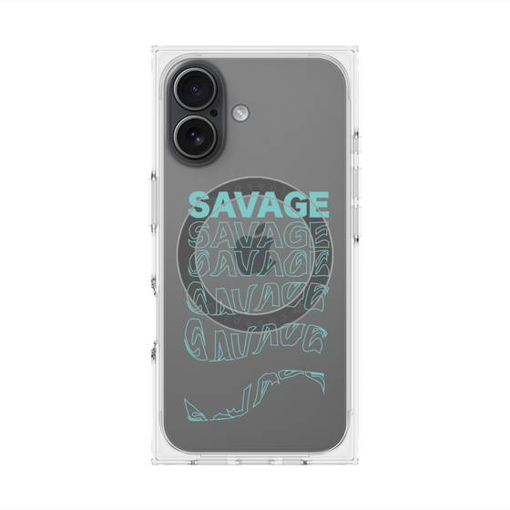 Premium Square Case with MagSafe［ SAVAGE Blue ］