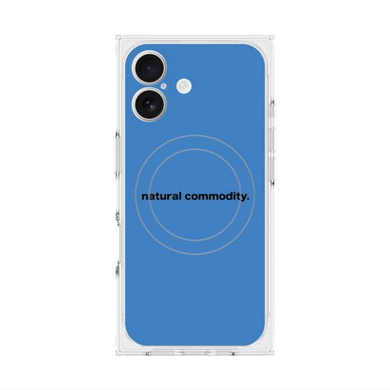 Premium Square Case with MagSafe［ NATURAL COMMODITY Blue ］