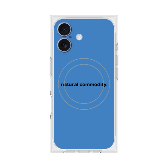Premium Square Case with MagSafe［ NATURAL COMMODITY Blue ］
