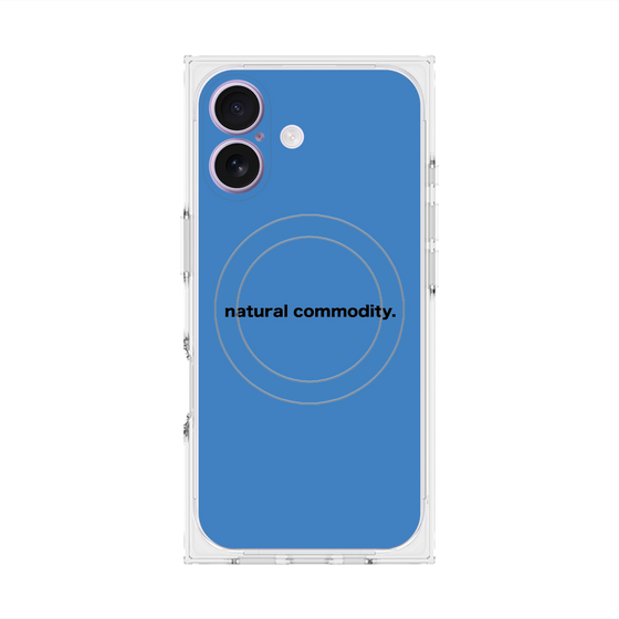 Premium Square Case with MagSafe［ NATURAL COMMODITY Blue ］