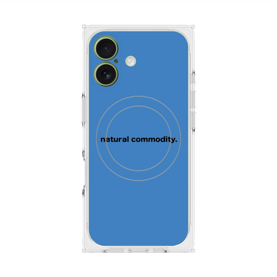 Premium Square Case with MagSafe［ NATURAL COMMODITY Blue ］