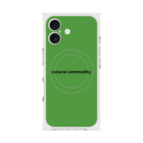 Premium Square Case with MagSafe［ NATURAL COMMODITY Green ］