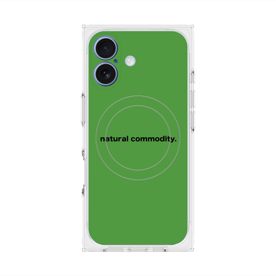 Premium Square Case with MagSafe［ NATURAL COMMODITY Green ］