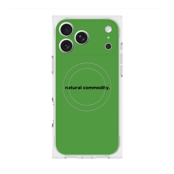 Premium Square Case with MagSafe［ NATURAL COMMODITY Green ］
