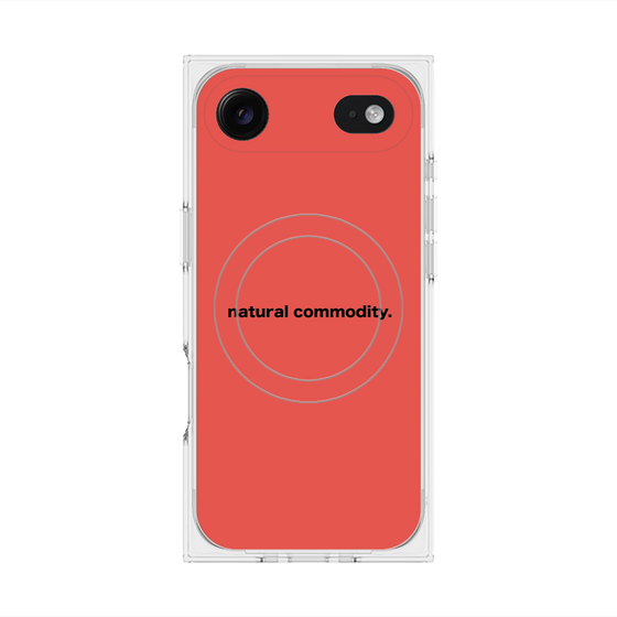 Premium Square Case with MagSafe［ NATURAL COMMODITY Red ］