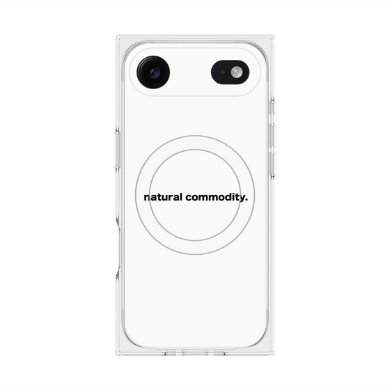 Premium Square Case with MagSafe［ NATURAL COMMODITY White ］