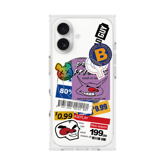 Premium Square Case with MagSafe［ Demon Friends Sticker .1 ］