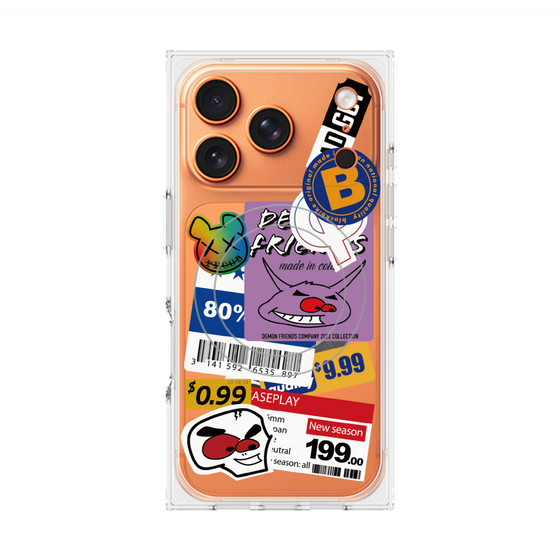 Premium Square Case with MagSafe［ Demon Friends Sticker .1 ］