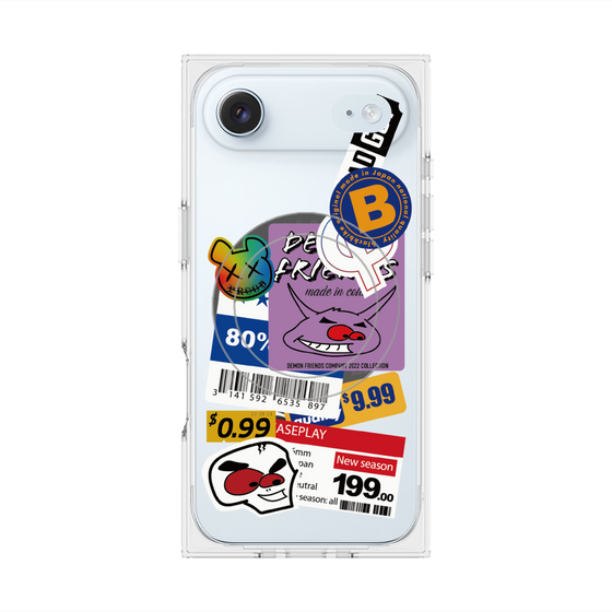 Premium Square Case with MagSafe［ Demon Friends Sticker .1 ］