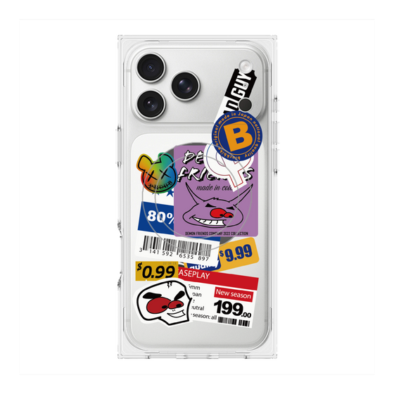 Premium Square Case with MagSafe［ Demon Friends Sticker .1 ］