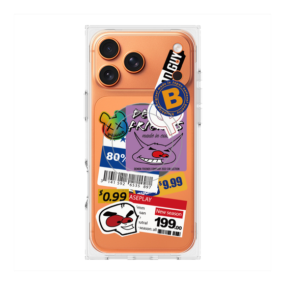 Premium Square Case with MagSafe［ Demon Friends Sticker .1 ］