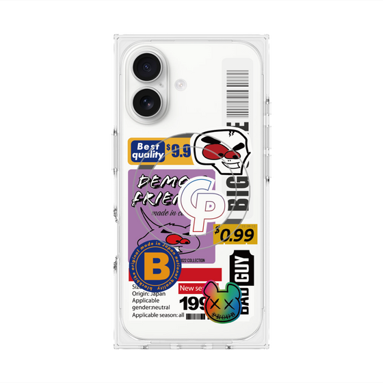 Premium Square Case with MagSafe［ Demon Friends Sticker .2 ］