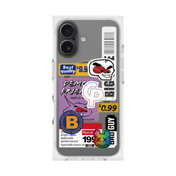 Premium Square Case with MagSafe［ Demon Friends Sticker .2 ］