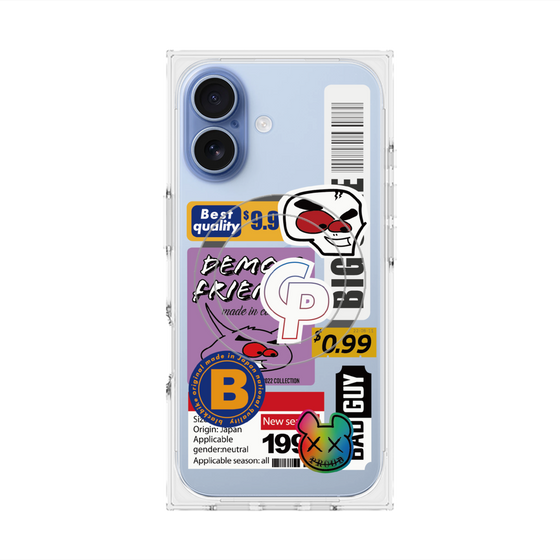 Premium Square Case with MagSafe［ Demon Friends Sticker .2 ］