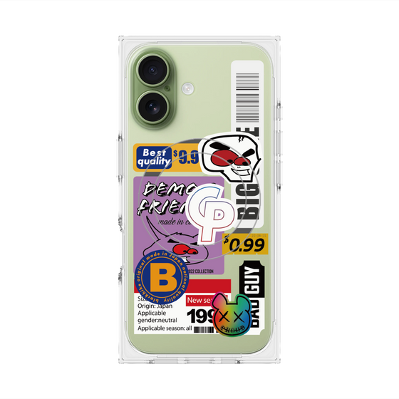 Premium Square Case with MagSafe［ Demon Friends Sticker .2 ］