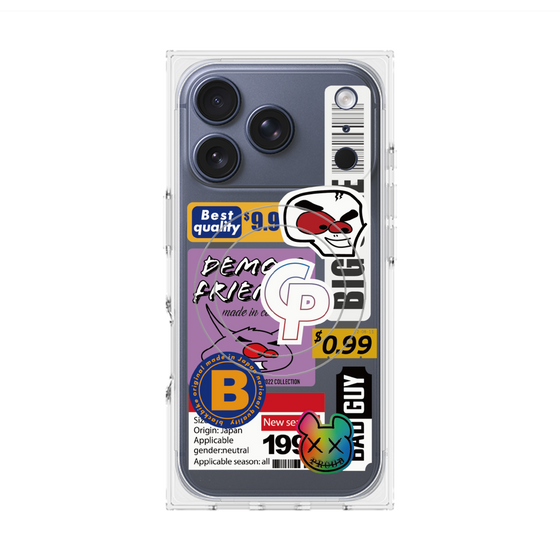 Premium Square Case with MagSafe［ Demon Friends Sticker .2 ］