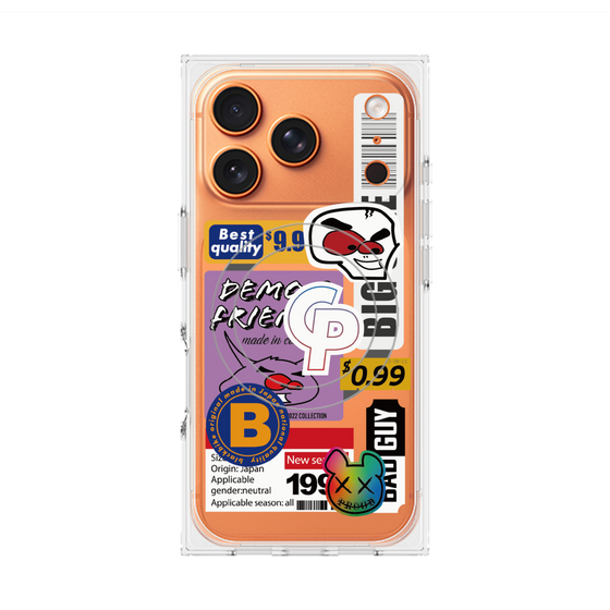 Premium Square Case with MagSafe［ Demon Friends Sticker .2 ］