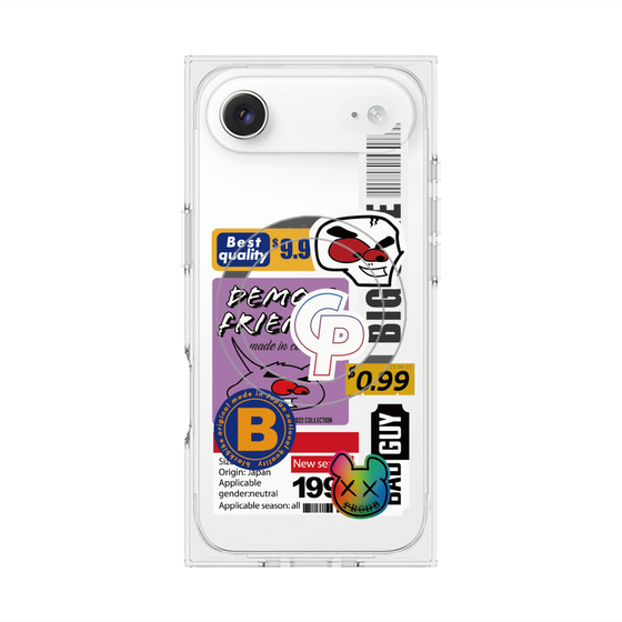 Premium Square Case with MagSafe［ Demon Friends Sticker .2 ］