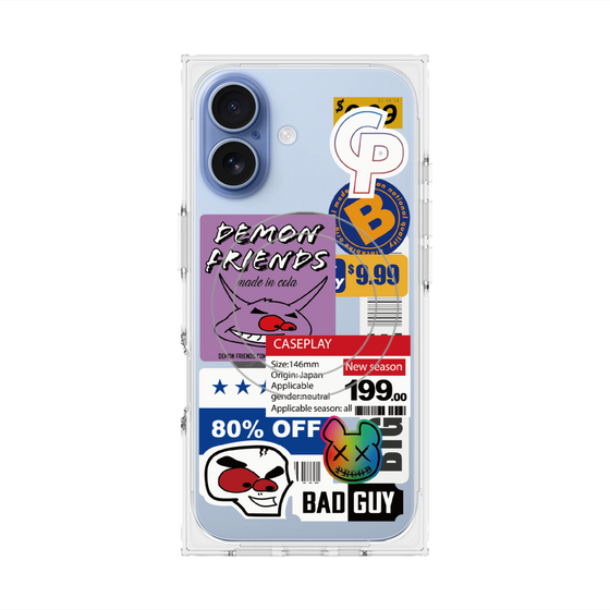 Premium Square Case with MagSafe［ Demon Friends Sticker .3 ］