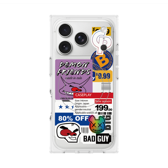 Premium Square Case with MagSafe［ Demon Friends Sticker .3 ］