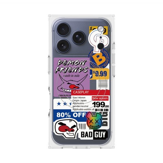 Premium Square Case with MagSafe［ Demon Friends Sticker .3 ］