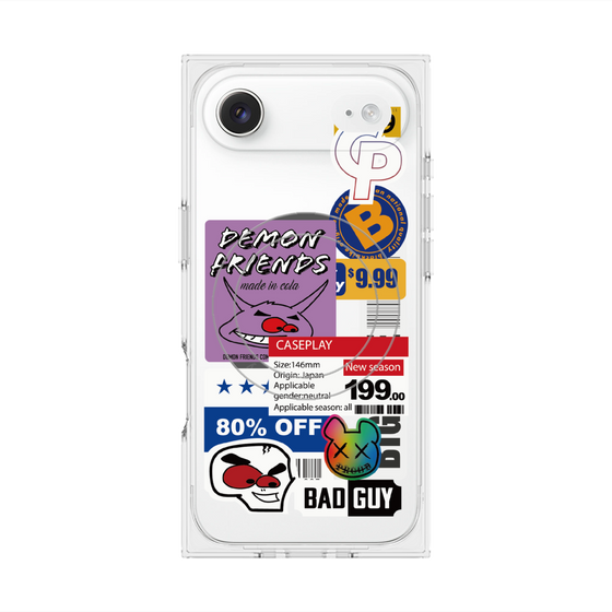 Premium Square Case with MagSafe［ Demon Friends Sticker .3 ］