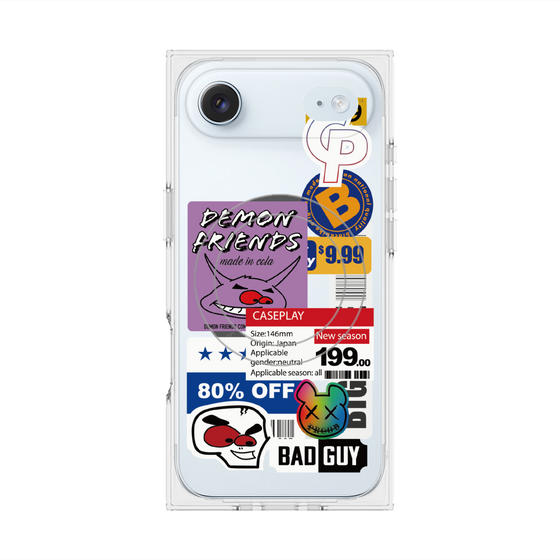 Premium Square Case with MagSafe［ Demon Friends Sticker .3 ］