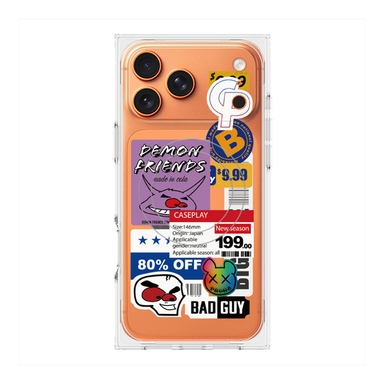 Premium Square Case with MagSafe［ Demon Friends Sticker .3 ］