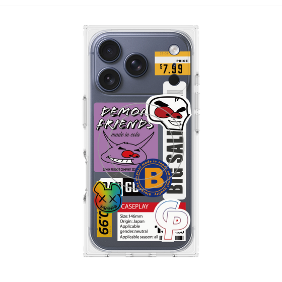 Premium Square Case with MagSafe［ Demon Friends Sticker .4 ］