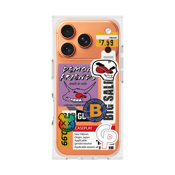 Premium Square Case with MagSafe［ Demon Friends Sticker .4 ］